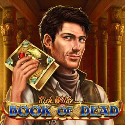 Book of Dead Egyptian-themed slot tile at Silver Oak Casino Canada